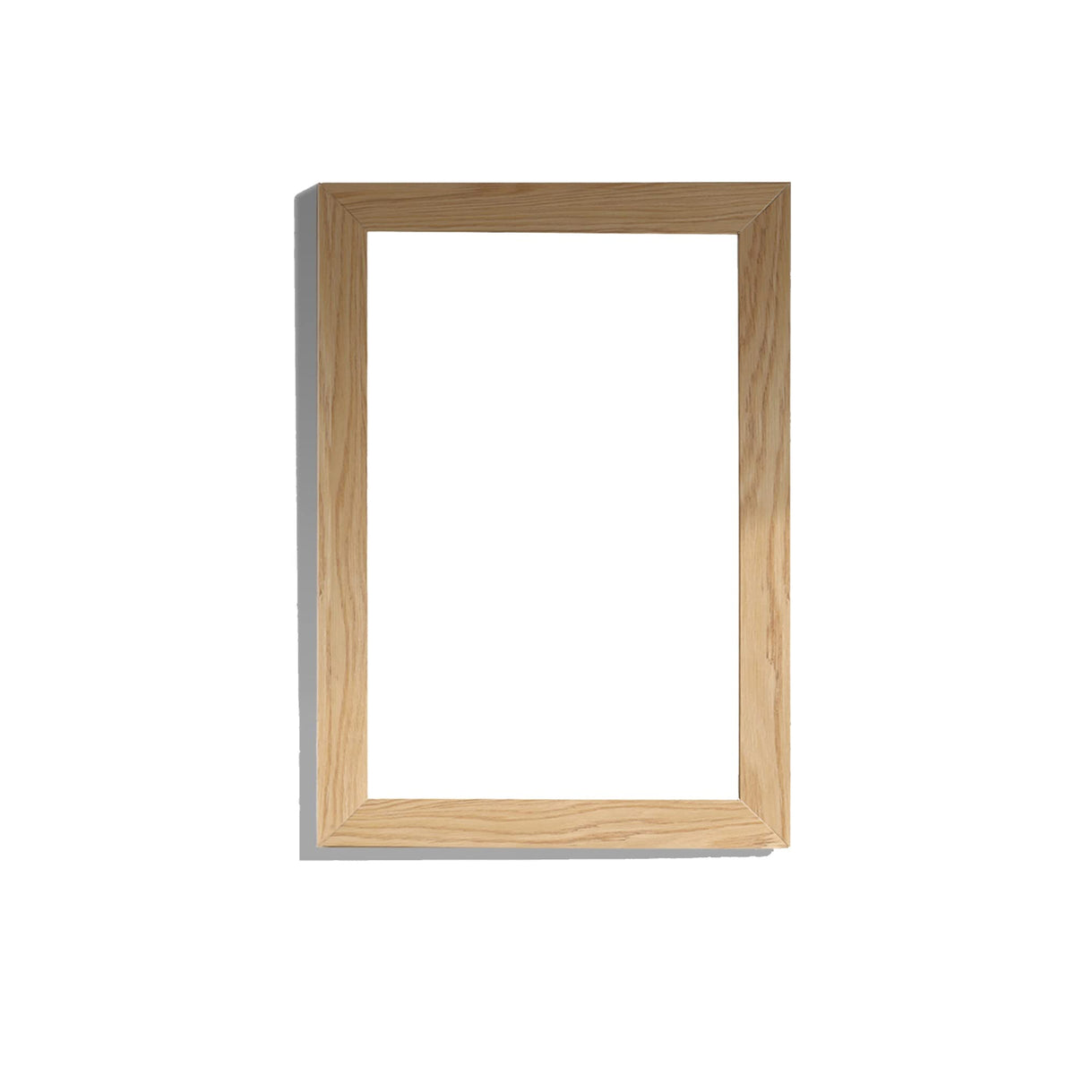 Laviva Fully Framed 24 Inch  California White Oak Mirror