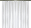 Liba Bathroom Shower Curtain - Waterproof Plastic Shower Curtain Premium Peva Non-Toxic With Rust Proof Grommets White 10G Heavy