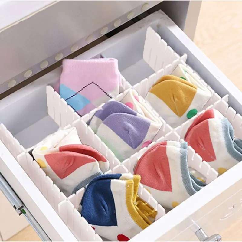 Adjustable Drawer Dividers: Organize & Maximize Drawer Space With Customizable Plastic Partitions