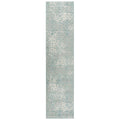Rizzy Home Alora Decor Glamour 2'7" X 9'6" Vine/Scroll Gray/Blue/Gray/Rust/Blue Area Rug