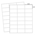 Yeachlaing 1'  2' Inch Removable Blank Freezer Labels,Water/Oil/Tear Resistant/Ink Won'T Smudge No Residue (378 Pcs,1 Bag)