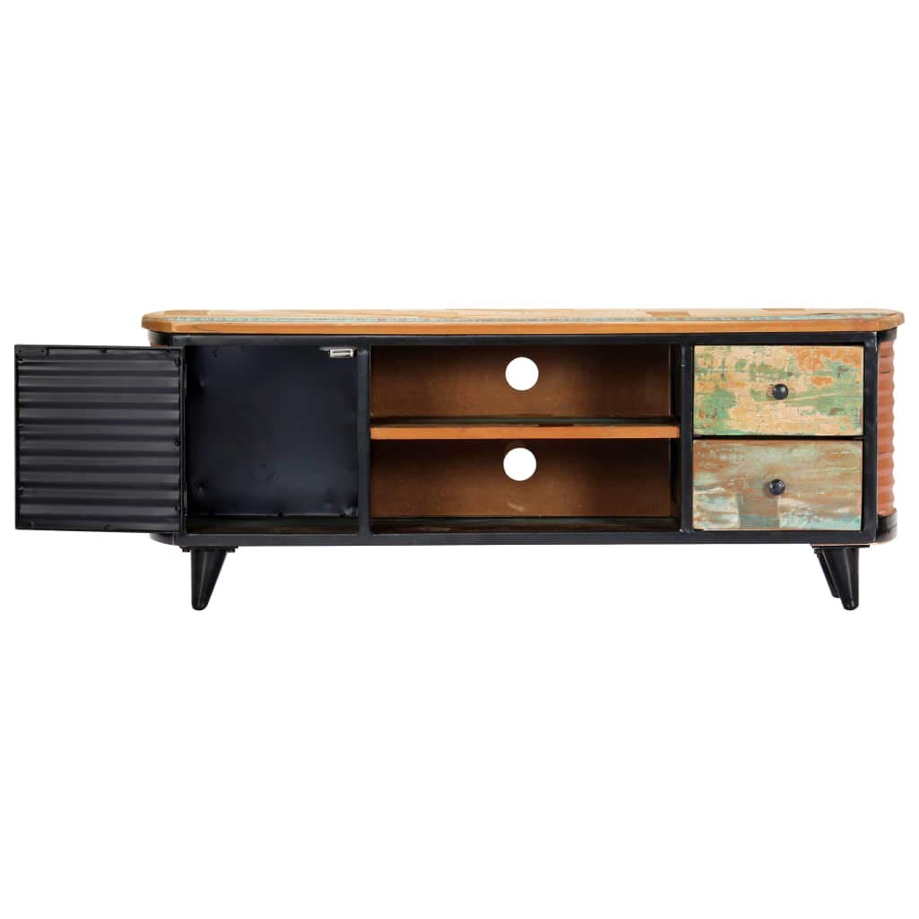 Vidaxl Tv Cabinet 47.2''X11.8''X17.7'' Solid Reclaimed Wood