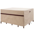Square Patio Table Cover 92''L X 92''W X 32''H Waterproof 600D Patio Dining Table And Chairs Cover Square Large