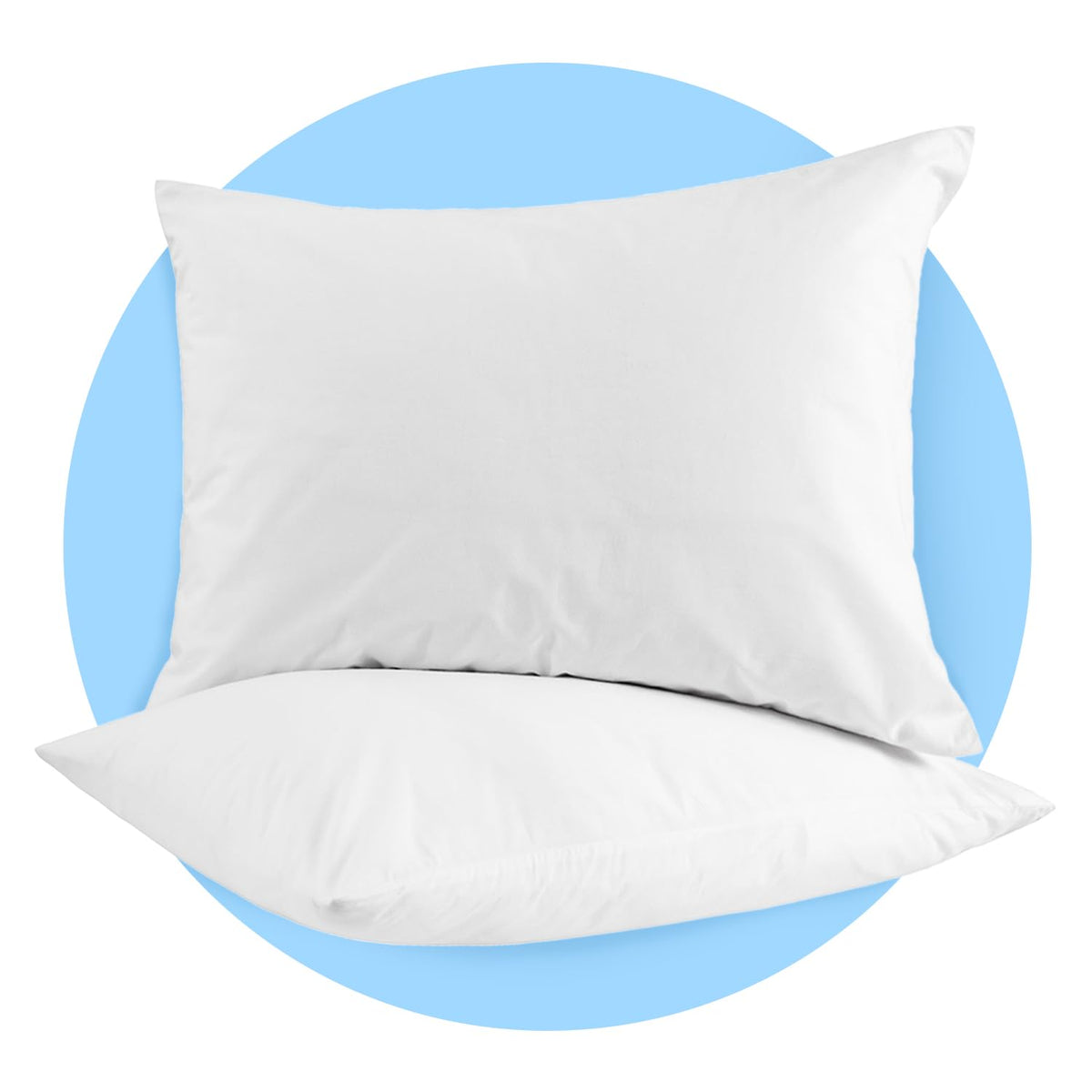Avalon Bedding Pillow Cases Standard Size White Pillow Cases Set Of 2 Cotton Blend 200 Tc Soft & Breathable Perfect For Home & H
