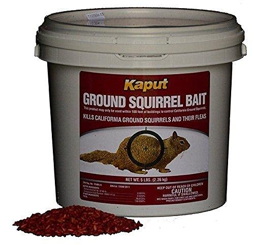 Kaput Ground Squirrel Bait - Kills Ground Squirrels - 5Lb.
