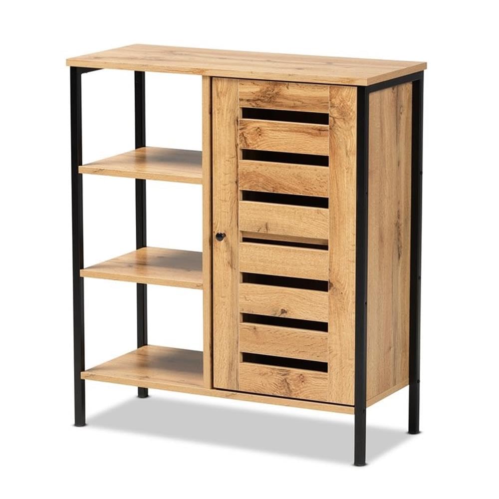 Baxton Studio Vander Shoe Storage Cabinet