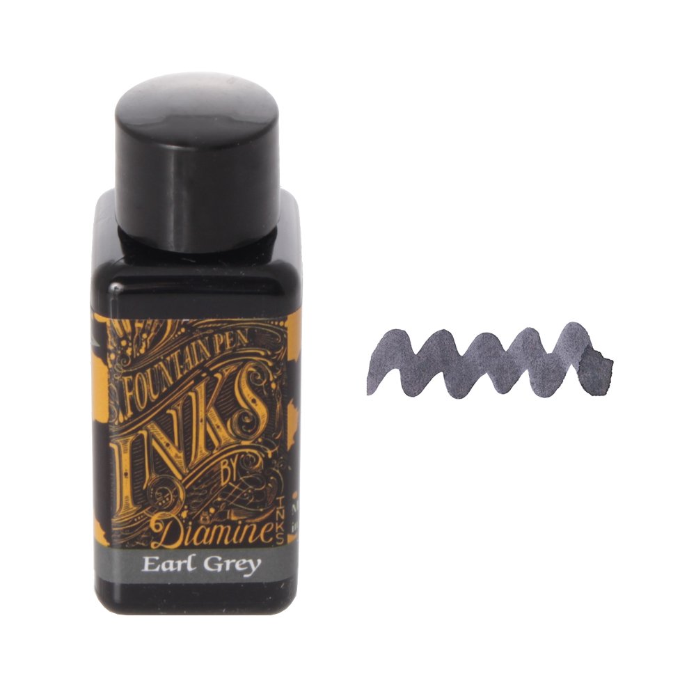 Diamine - Fountain Pen Ink, Earl Grey 30Ml