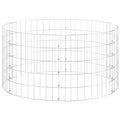 vidaXL Garden Composter - Proof and Weather- Galvanized Steel, Mesh Design for Optimal Decomposition, Ideal for Green Waste Recy