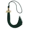 Endea Graduation Single Color Tassel with Gold Date Drop (Hunter Green, 2020)