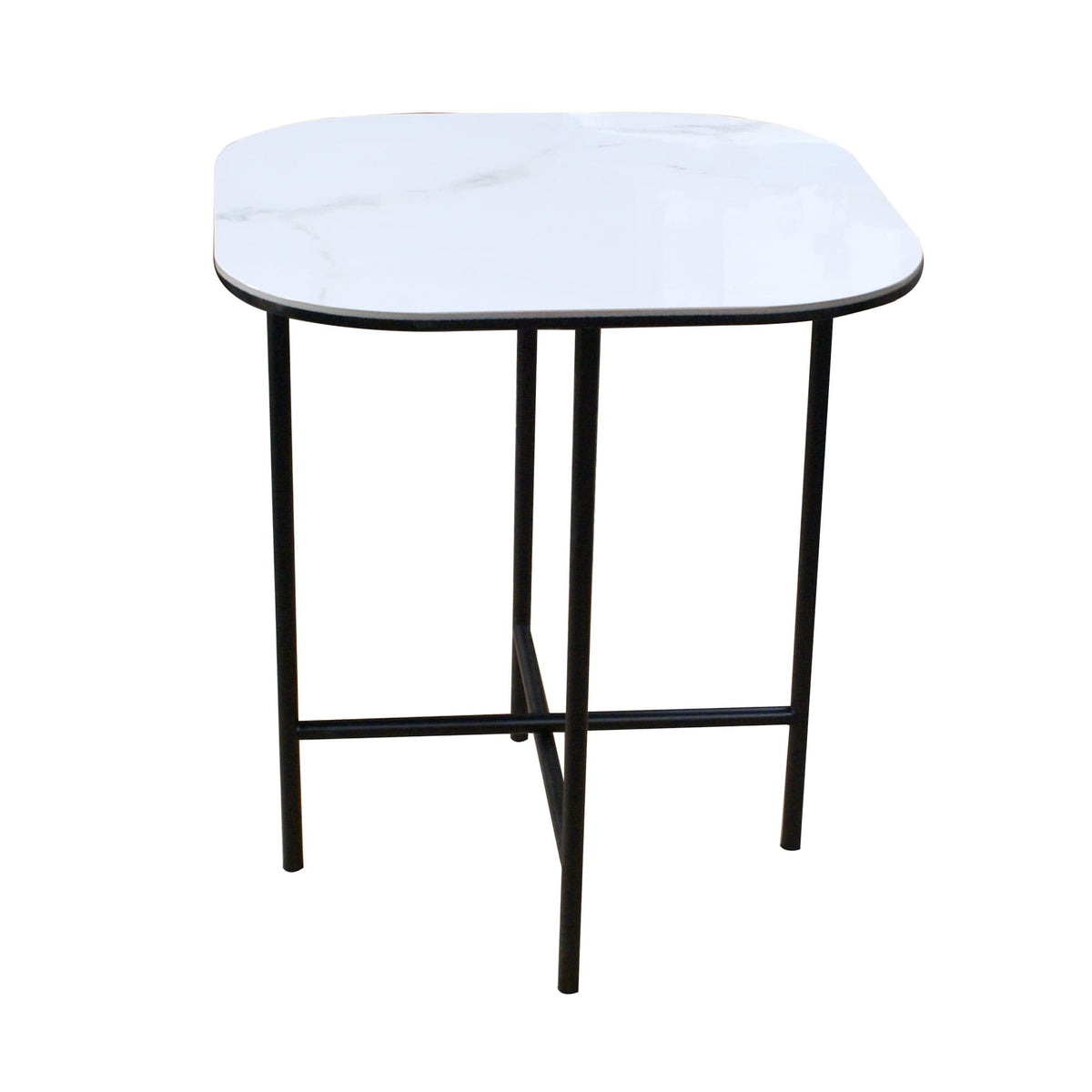 Neos Modern Furniture End Tables, Black