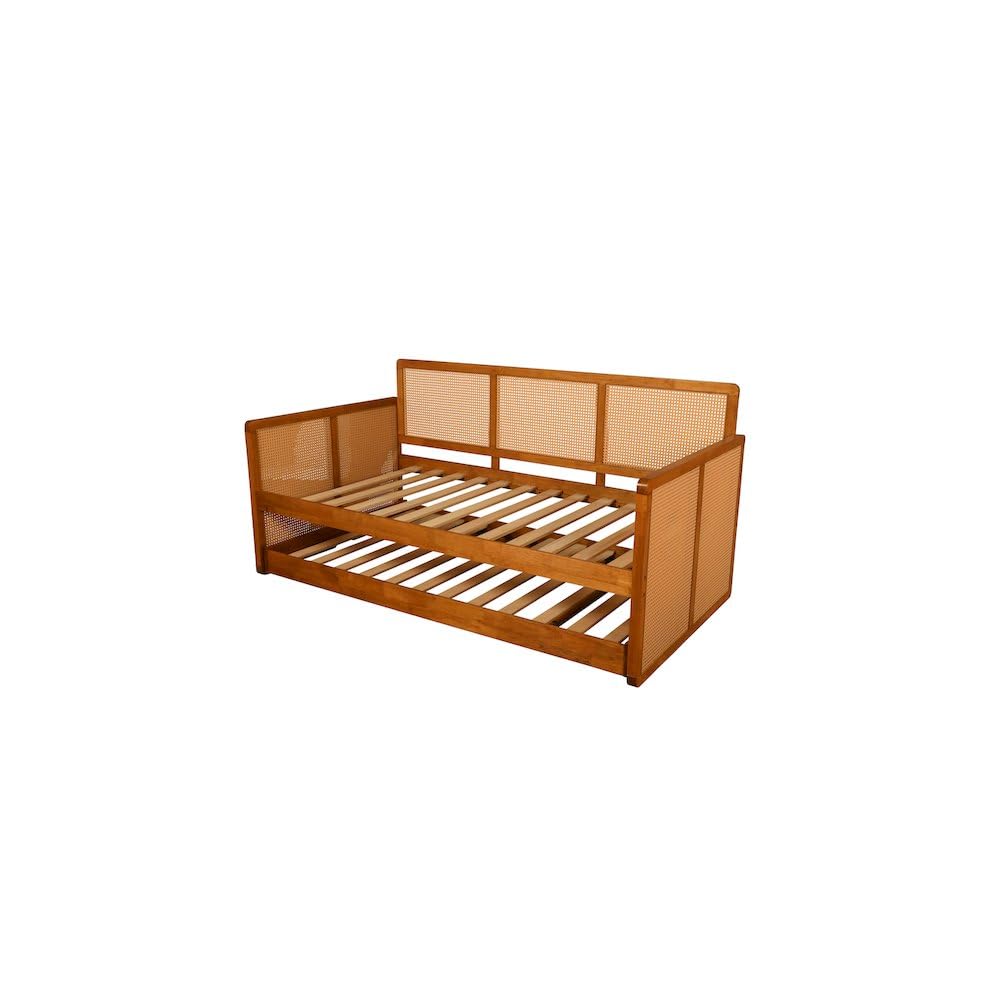 Abaco Daybed -Pop Up-Honey Finish (matress not included)
