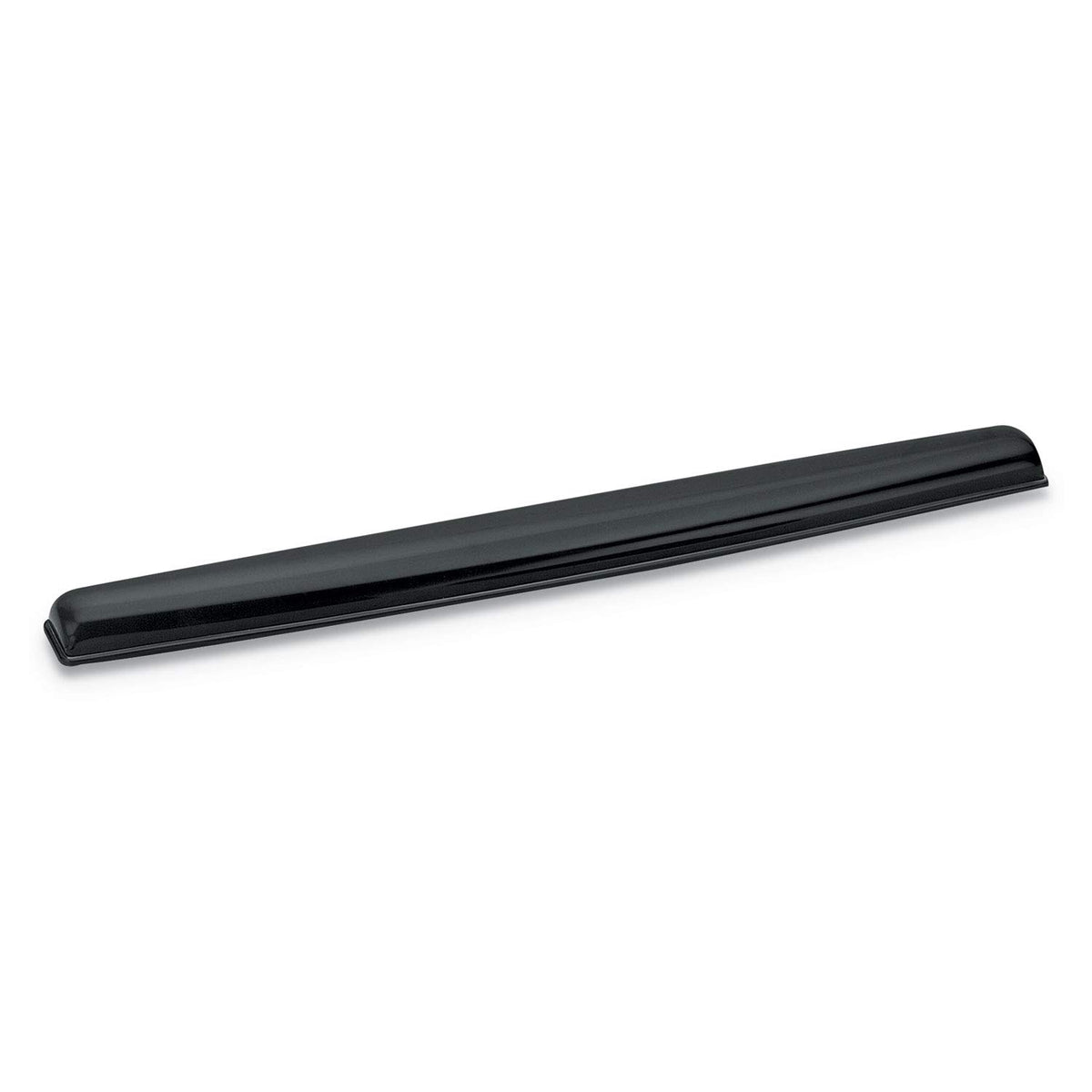 Fellowes Crystals Gel Keyboard Wrist Support Black - 0.63' X 2.31' X 18.56' Dimension - Black - Gel - Stain Resistant - 1 Pac