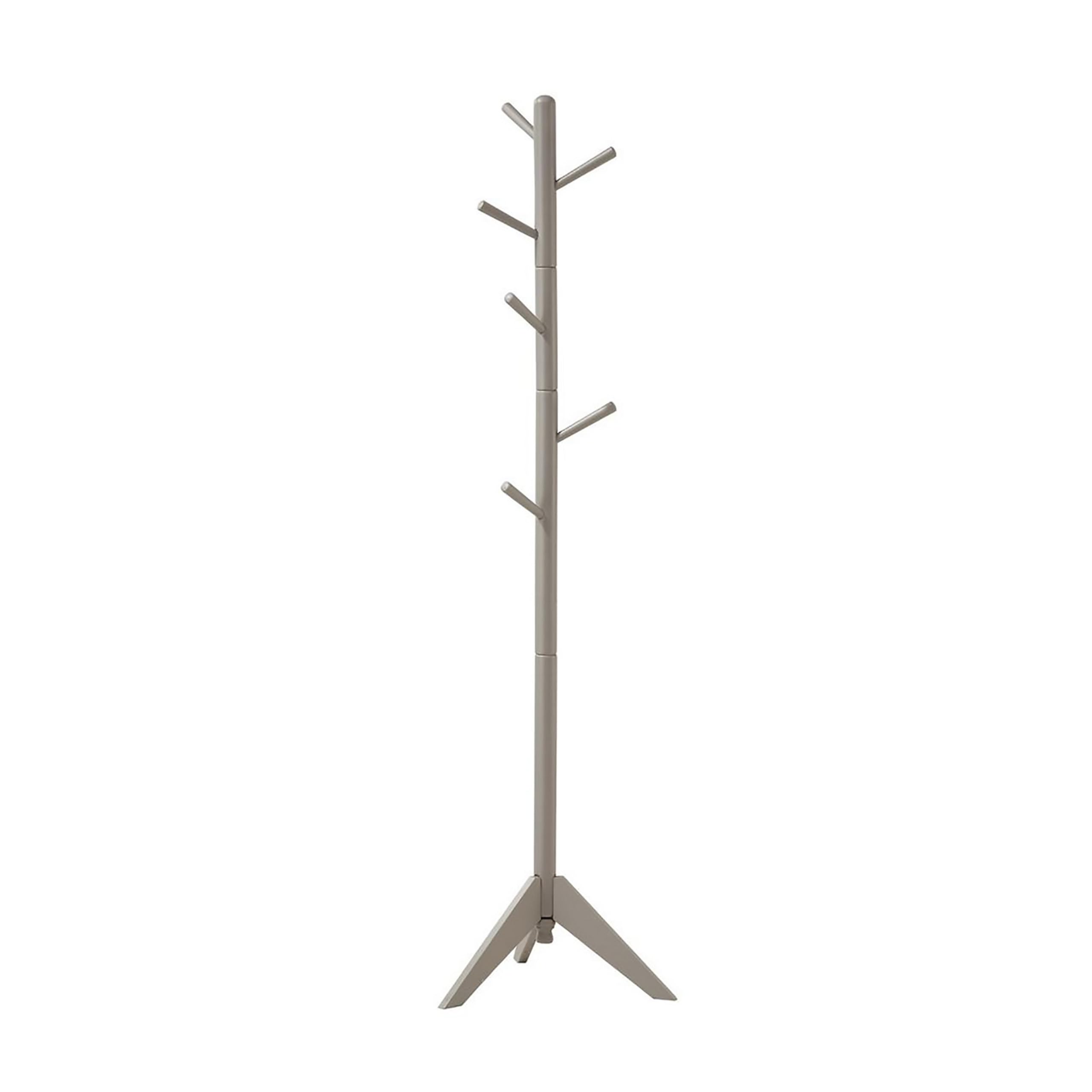 Benzara Coat Rack One Size Gray
