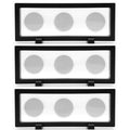 Skelang 3D Floating Display Case With 9 Coin Capsules, 9'  3.54'  0.75' Display Stand Holder Suspension Frame For Aa Medallio
