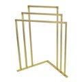 Kingston Brass SCC8275 L Shape 3-Tier Steel Construction Corner Towel-Rack, Oil Rubbed Bronze