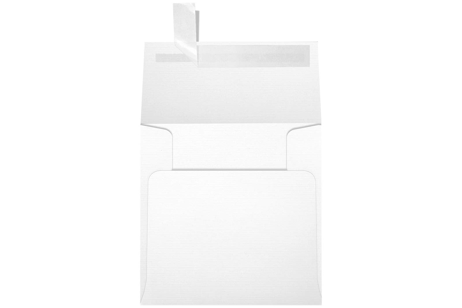 Luxpaper Square Invitation Envelopes | Peel & Press | 3 1/4' X 3 1/4' | White Linen | 80Lb. Text | 50 Qty