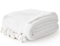 Kozyhvn 100% Cotton Muslin Blanket Large 50  x 70 , 6 Layers Breathable and Lightweight Cotton Blankets for Bed and Couch, Quilt