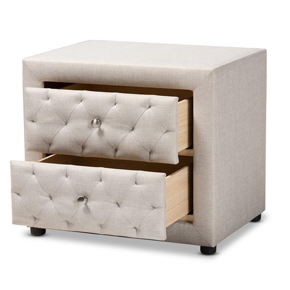 Baxton Studio Lepine Nightstand - Thumbnail 5