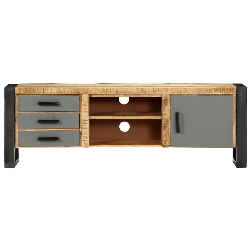 vidaXL TV Cabinet 47.2&quot;x11.8&quot;x15.7&quot; Solid Mango Wood