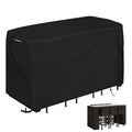 Loenel Outdoor Bar Height Dining Set Cover, Heavy Duty Waterproof Patio Bar Height Table And Chair Cover For Rectangular 76'L T