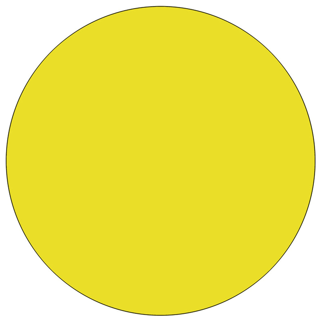Flash Furniture 48 Rnd Yell Activity Table, 48"W X 48"D X 30.5"H, Yellow