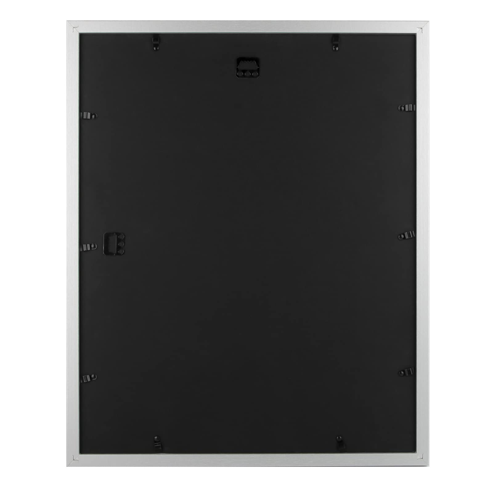 Golden State Art, 16X20 Picture Frame, Poster Frame In Silver, Display 11X14 With Mat Or 16X20 Without Mat, 2 Pack