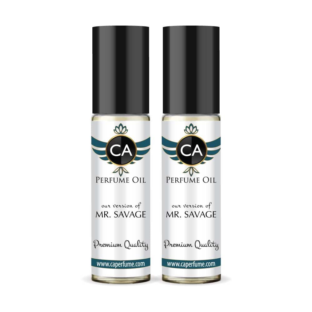 Ca Perfume Impression Of Mrsavage For Man Fragrance Body Oils Alcohol-Free Essential Aromatherapy Sample Travel Size Roll-On 03
