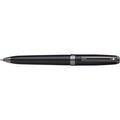 Sheaffer Prelude Gloss Black Ballpoint Pen With Gun Metal Tone Pvd Trim