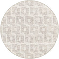 Dalyn Delano Da1 Ivory 8' X 8' Round Rug Da1Iv8Ro