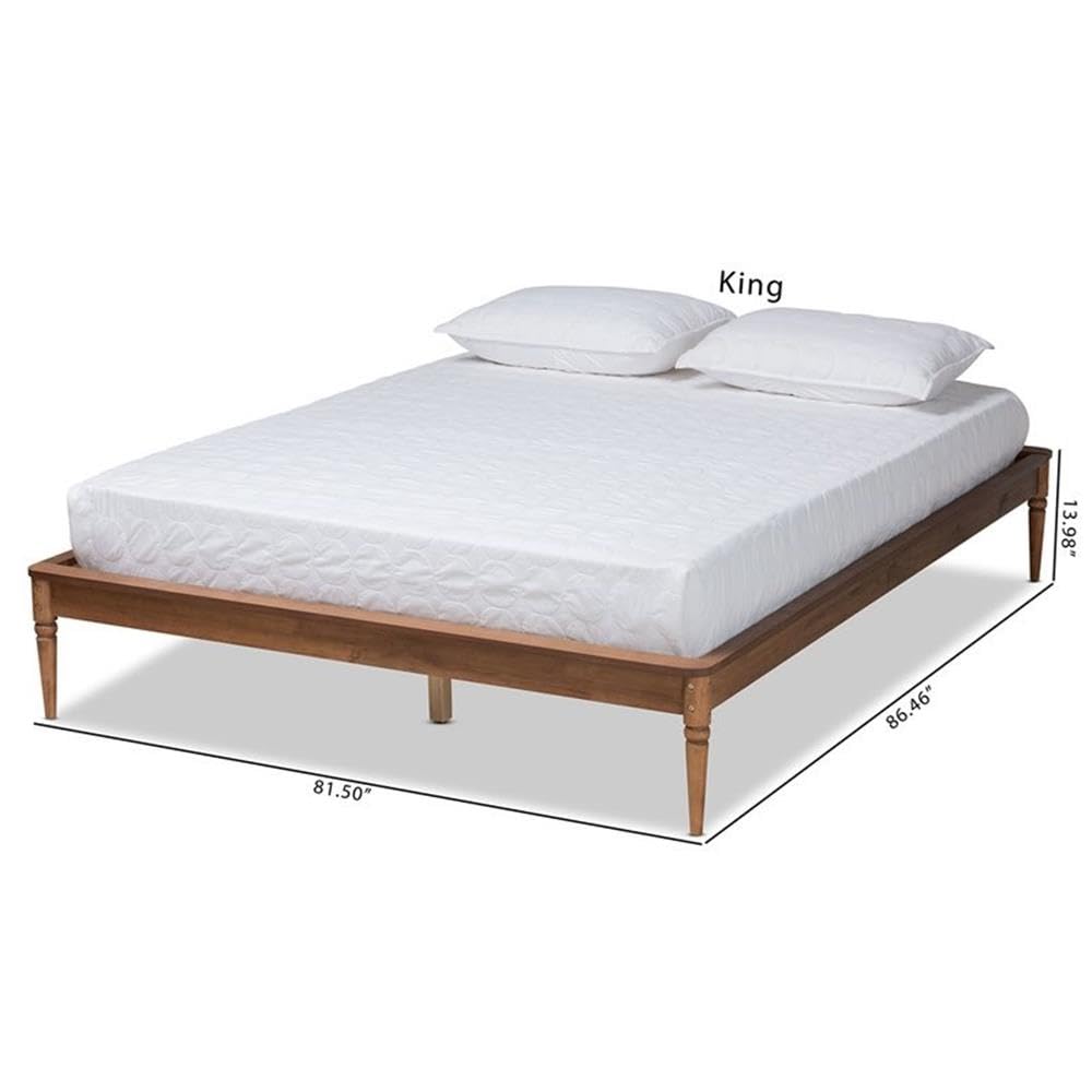 Baxton Studio Tallis Bed Frame - Thumbnail 3