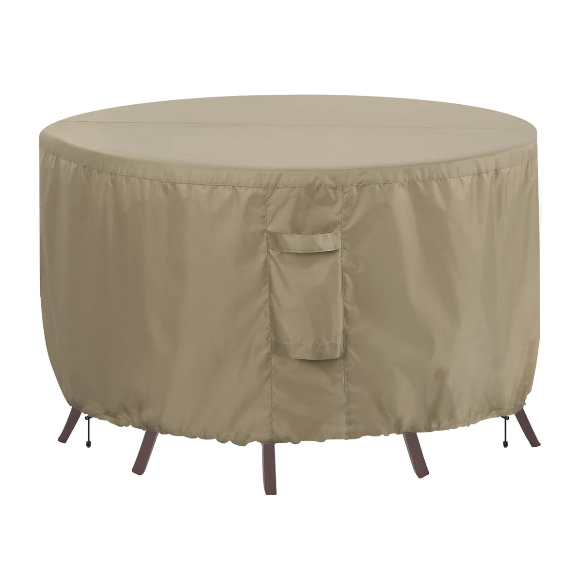 Outdoorlines Outdoor Waterproof Patio Table Furniture Set Covers - Round Couch Sectional Cover Outside Weatherproof Patio Furnit
