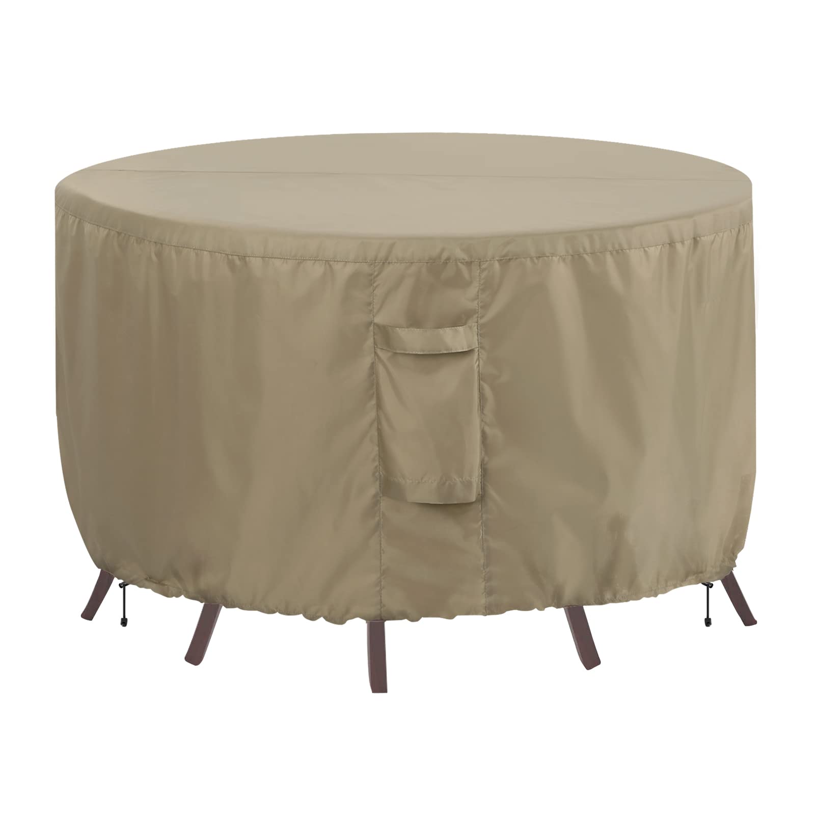 Outdoorlines Outdoor Waterproof Patio Table Furniture Set Covers - Round Couch Sectional Cover Outside Weatherproof Patio Furnit