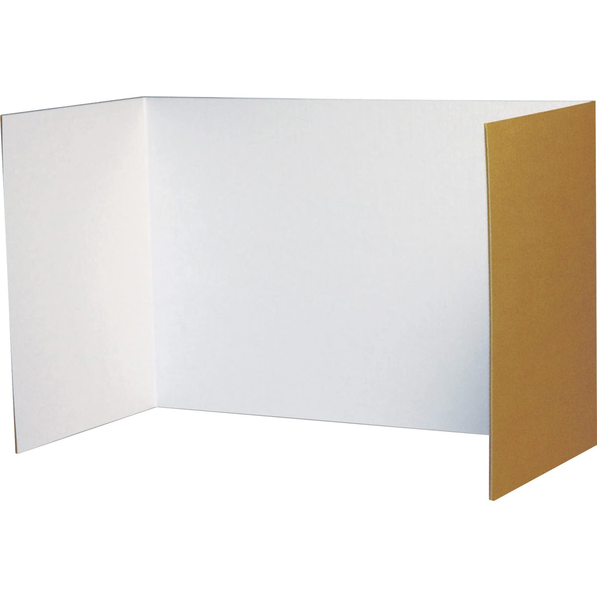 Pacon Boards Privacy Screen, 16&quot; X 48&quot; X 0.9&quot;, White