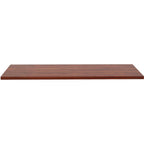 Lorell Utility Table Top, 48" x 24" Cherry