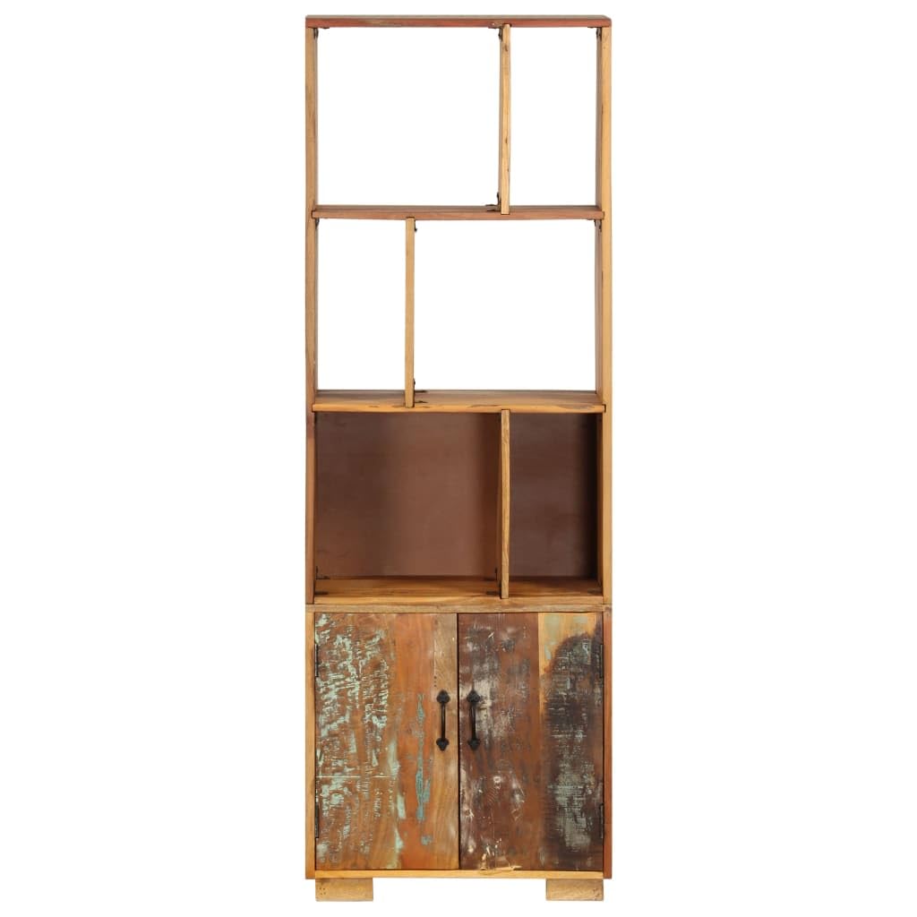 vidaXL Bookshelf 23.6"x13.8"x70.9" Solid Reclaimed Wood