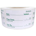 Removable Shelf Life Labels For Food Rotation Use By Food Preparation 2 X 3 Inch 500 Adhesive Stickers