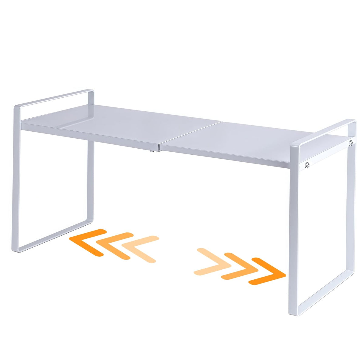 Expandable Cabinet Shelf Organizer Riser for Kitchen Cupboard Under Sink