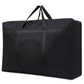 IWEIK Multipurpose Extra Large Heavy Duty Storage Bags Duffle Bags for Space Saving Moving Storage (230L, Black)