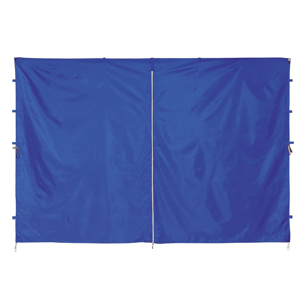 Ergodyne SHAX 6096 Tent Sidewall with Zipper Opening, Fits 10ft x 10ft Pop Up Canopy Tents,Blue