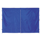 Ergodyne SHAX 6096 Tent Sidewall with Zipper Opening, Fits 10ft x 10ft Pop Up Canopy Tents,Blue