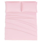 Mejoroom Full Size Sheet Set - Soft Microfiber Bed Sheets - Deep Pocket Fitted Sheet, Breathable, Wrinkle & Fade Resistant - 4 P