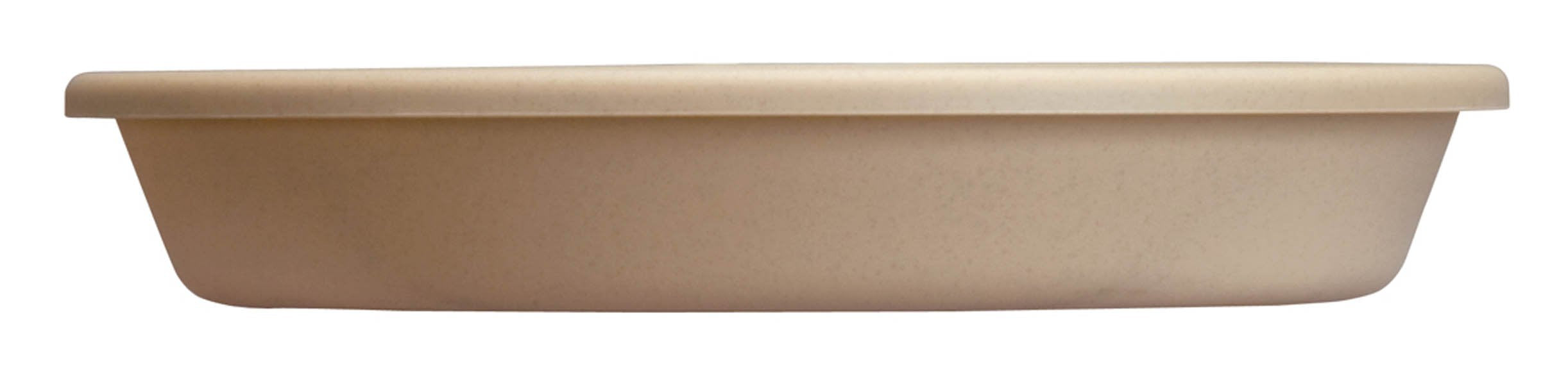 The Hc Companies 6 Inch Round Plastic Classic Plant Saucer - Indoor Outdoor Plant Trays For Pots - 6.75'X6.75'X1.13' Sandston