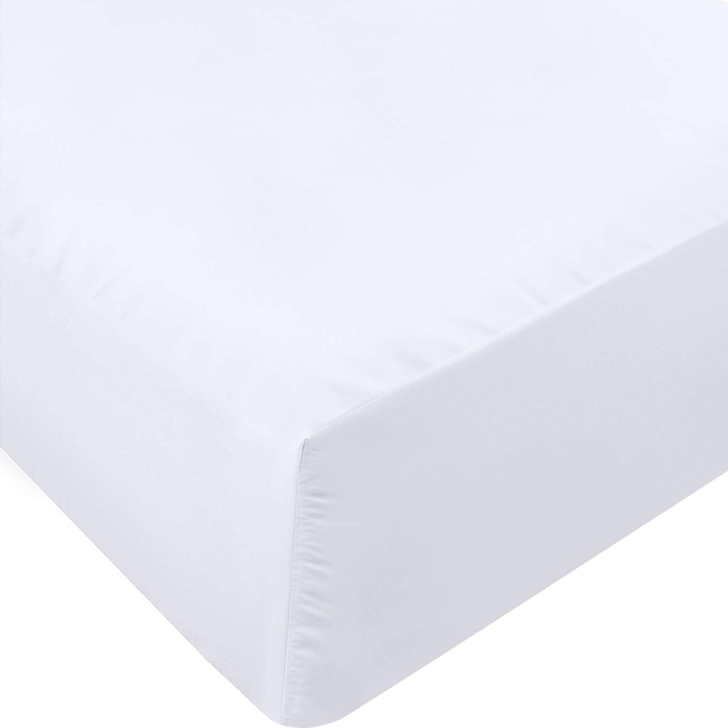 Utopia Bedding Twin Fitted Sheet - Bottom Sheet - Deep Pocket - Soft Microfiber - Shrinkage And Fade Resistant - Easy Care -1 Fi