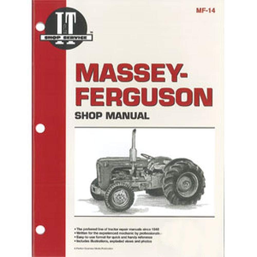 Raparts Smmf14 Mf-14 Mf14 Fits Massey Ferguson Tractor Shop Manual F40 To35 35 50 202 204