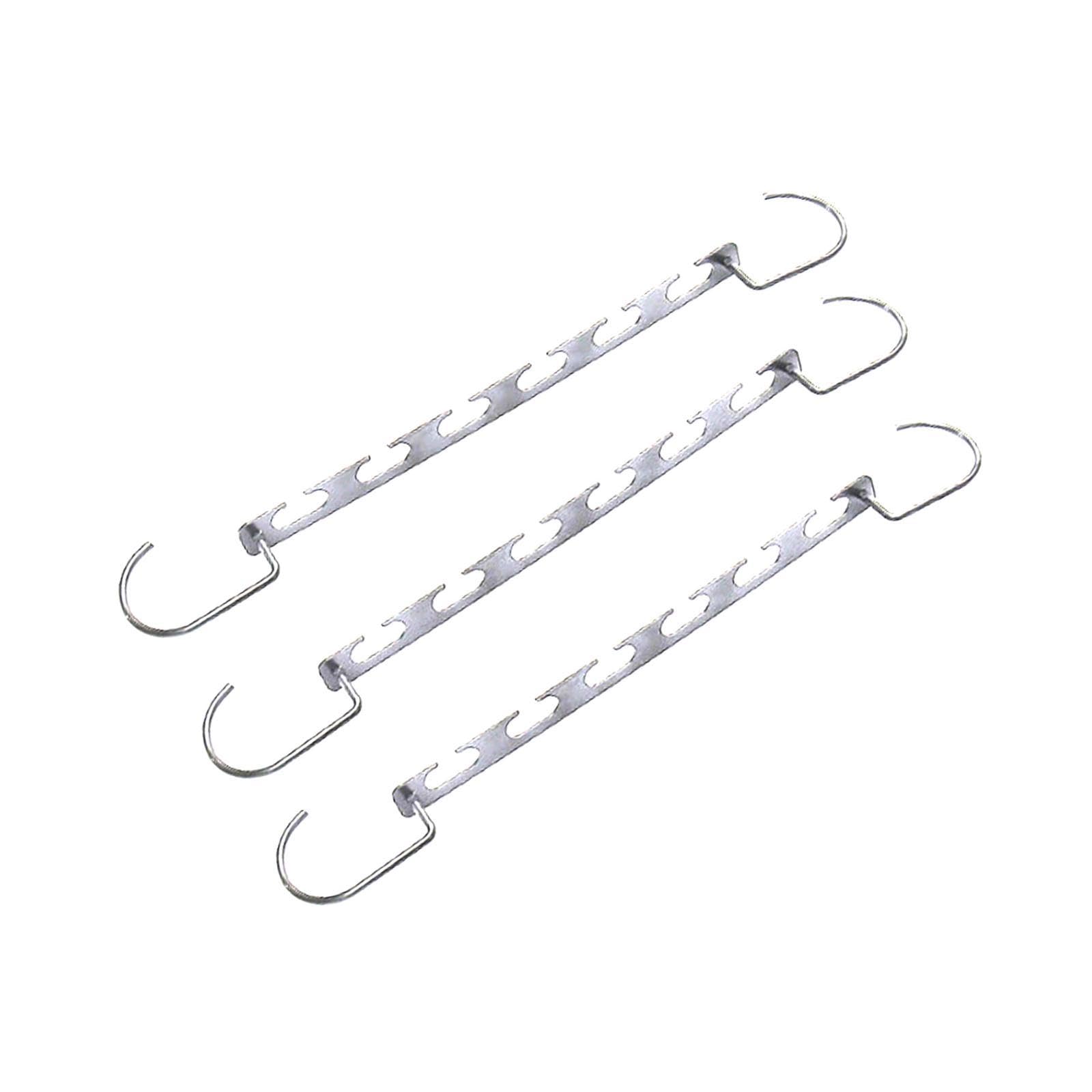 Trendivibe 3X Space Saving Hangers Closet Organizer And Storage For Jeans Shorts Shirts