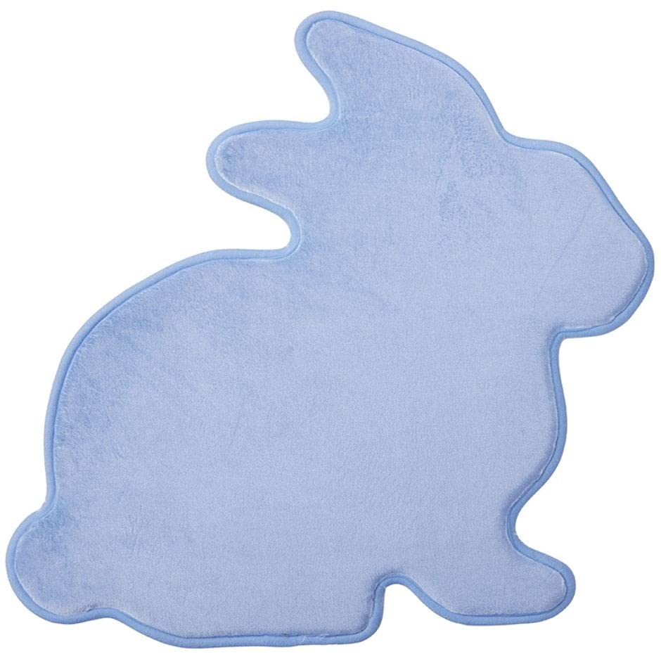 Blue Floral Bath Collection  Bath Rug