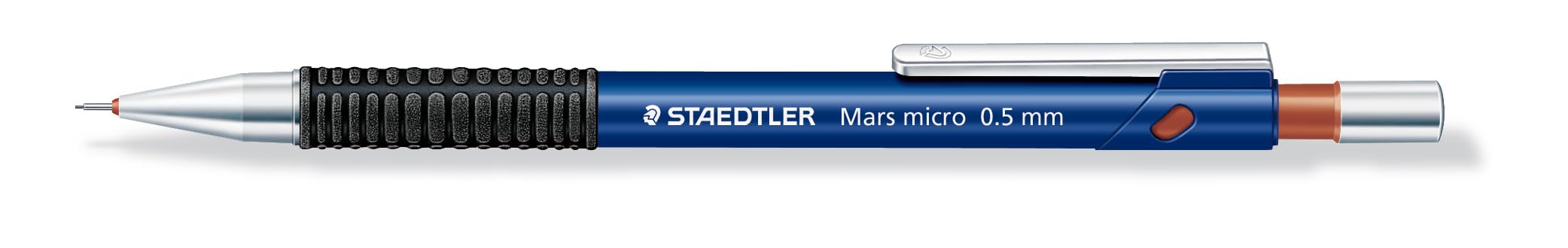 Staedtler Mars Micro Precision Retractable Mechanical Pencil For Writing, Drawing, Engineering Drafting, 0.5Mm Lead, 775 05
