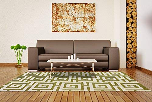 Dalyn Rugs Infinity If 1 Area Rug, 5-Feet By 7-Feet 6-Inch, Citron