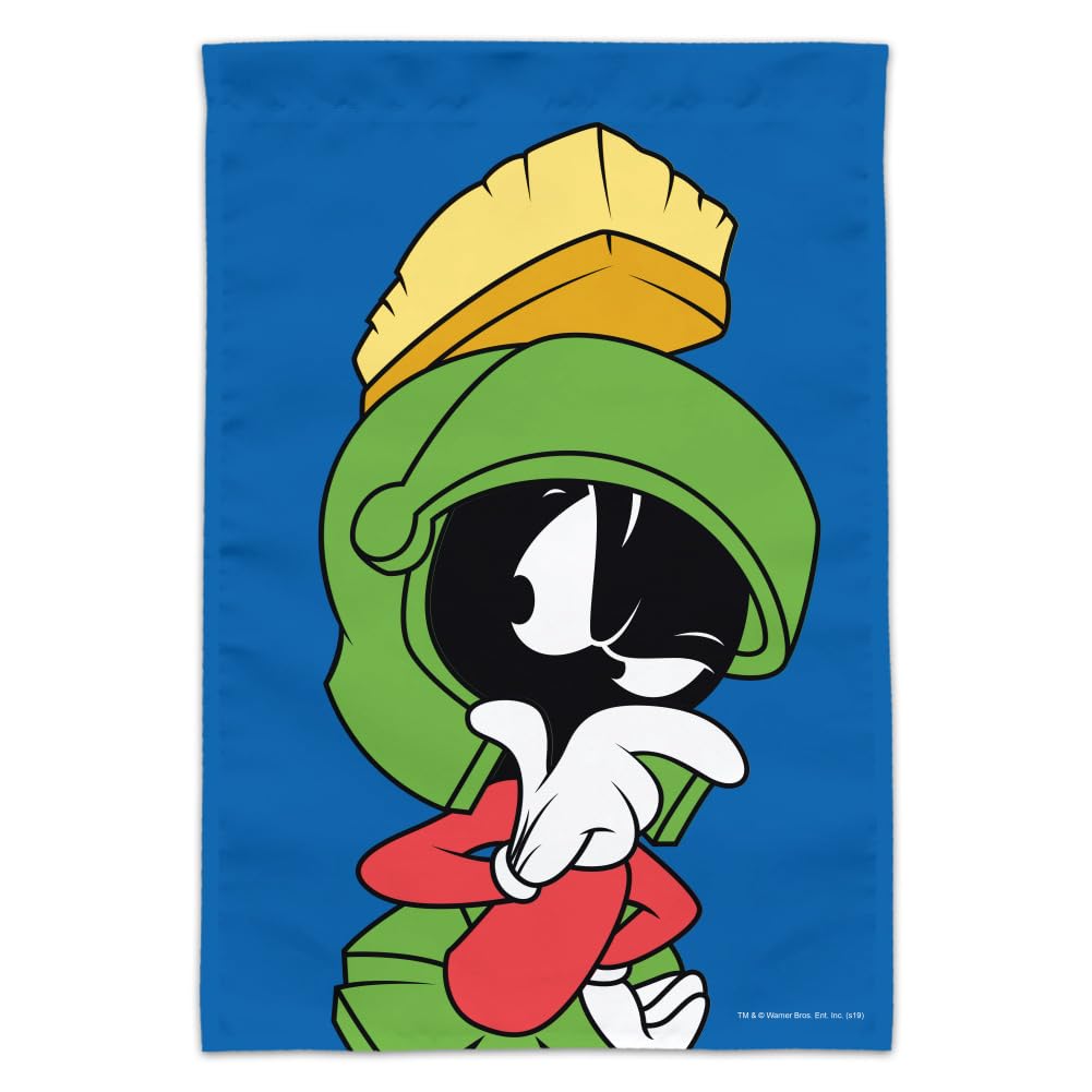 Looney Tunes Marvin The Martian Garden Yard Flag
