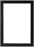 ArtToFrames 11x16 inch Satin Black Picture Frame, 2WOMFRBW26079-11x16